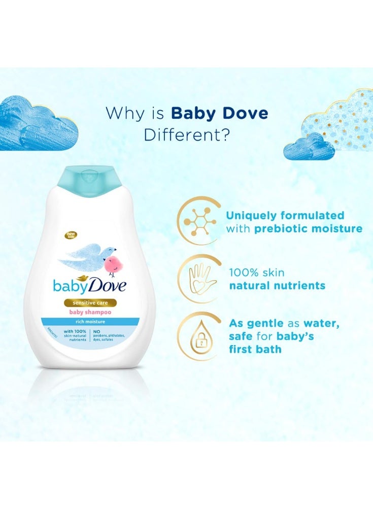 DOVE Baby Dove Shampoo, 400 ml (Pack of 2) - Image 4